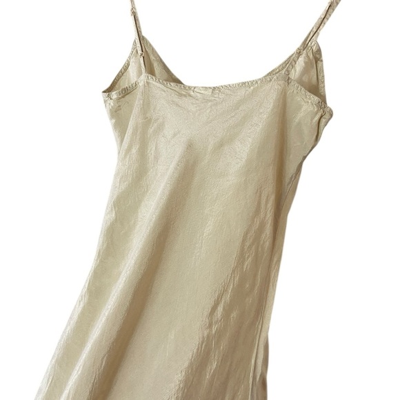 Vintage Light Gold/Tan Viscose Slip - Picture 9 of 12